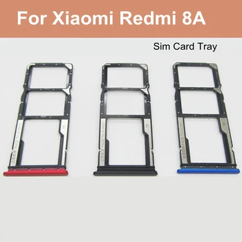 Pentru Xiaomi Redmi 8A Tăvița Cartelei Sim Slot Suport de Piese de schimb pentru Redmi 8a Cartela Sim