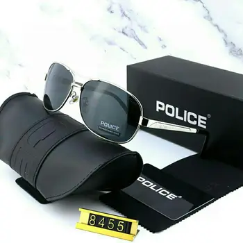POLIȚIA 2022 Stil de Aviație ochelari de Soare Retro Bărbați Polarizate Design de Brand de Ochelari de sex Masculin de Conducere UV400 Ochelari Anti-orbire