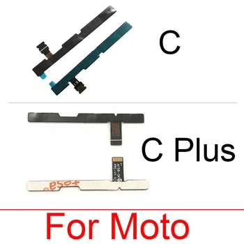Putere și Volum Cablu Flex Pentru Motorola MOTO C Joace C Plus XT1723 XT1724 Parte Cheie Butonul Control Audio Flex Cablu de Piese