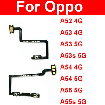 Puterea de Volum Cablu Flex Pentru OPPO A52 A53 A54 A55 A55S 4G 5G Pe OFF Putere Butonul de Volum de Control Comutator Cheie de Flex Panglică Parte