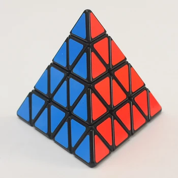 Shengshou 4x4x4 jinzita Cub Magic Sengso Patru Straturi de Viteza Cubo Magico 11cm Mare Magie Neo Cube Triunghi Rapid Ultra-Netedă