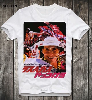 T-Shirt Frica Dezgust În Las Vegas Japonia Japoneză Poster De Film Johnny Depp Vintage Personalizat Ecran Imprimate Tricou