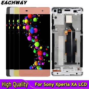 Testat Pentru Sony Xperia XA Display LCD Touch Screen Digitizer Asamblare F3111 F3113 F3115 Înlocuire 5.0