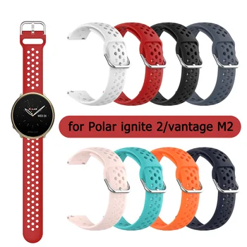Trupa ceas Pentru Polar Aprinde 2 Vantage M M2 Curea Polar Grit X Pro Uni Bratara Silicon Universal respirabil Buclă