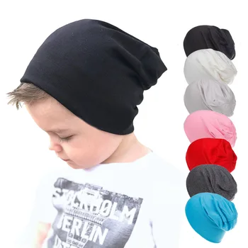 Xugar Solid Copilul De Street Dance, Hip Hop Pălărie Eșarfă Tricotate De Bumbac Căciuli Pentru Copii Nou-Nascuti Primavara Toamna Capac De Cald Chelioși