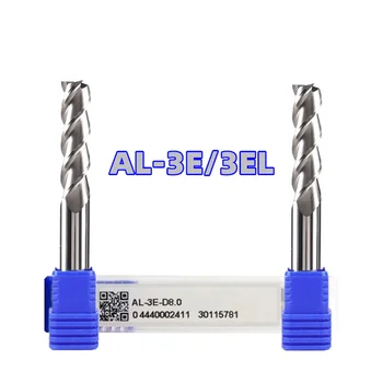 AL-3E AL-3EL-D1.0/D1.5/D2.0/D2.5/D3.0/D4.0/D3.0S/D4.0S/D5.0/D6.0/D8.0/D10.0/D12.0/D16.0/D20.0 Trei flaut end mill Pentru aluminiu