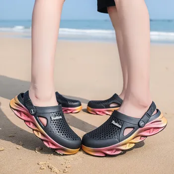 Noua EVA Pantofi Slip-on Sandale Barbati Respirația șlapi de Vară în aer liber de Plajă, Sandale Casual, Papuci Apă Sandalias Saboți Sandale