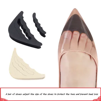 Pantofi mici bombeu jumătate de dimensiune pad pantofi sport cu toc branț moale anti-durere super anti-cădere antepiciorului pad